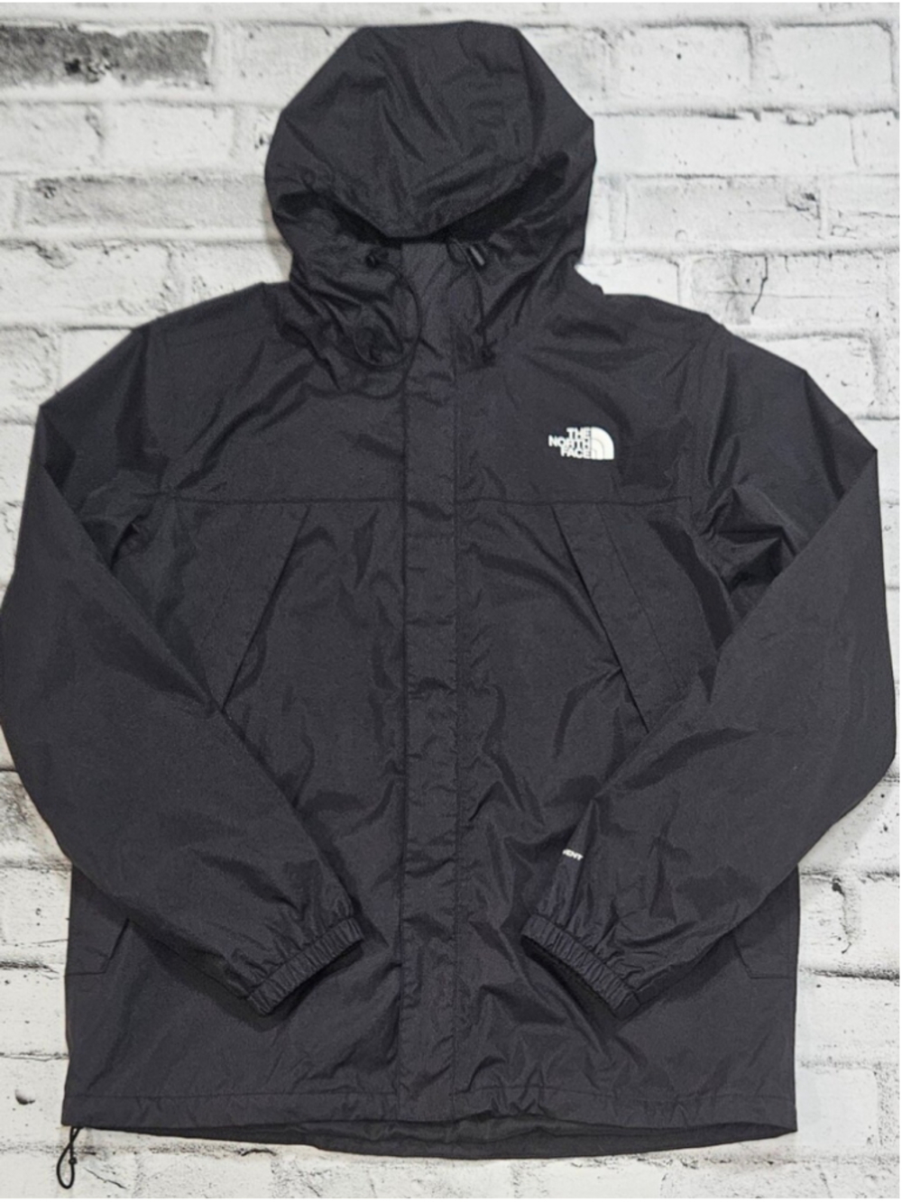 The North Face DryVent Hooded Rain Jacket Black Men's Large Waterproof